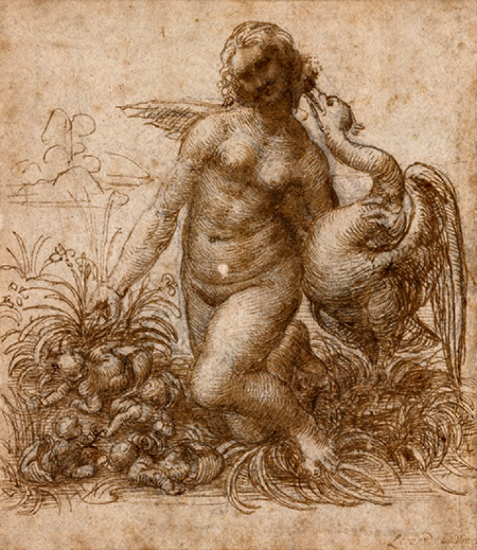 Leonardo Da Vinci, Leda and the Swan